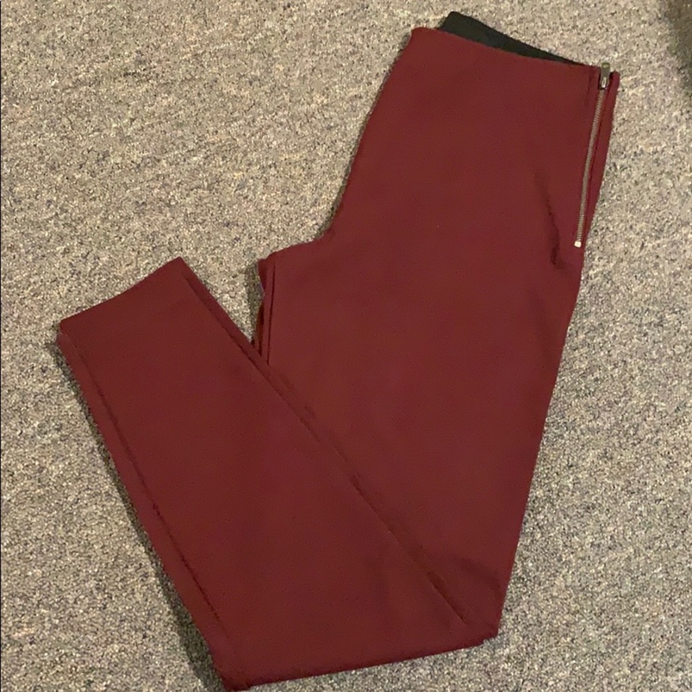 Lou & Grey Ponte Side Zip Leggings